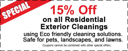 Pressure Washing Service Specials