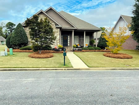Fall Shrub Clean Ups and Straw Installation